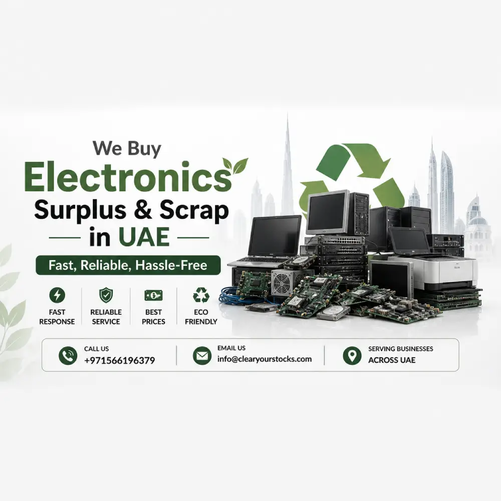 We Buy Electronics Surplus & Scrap in UAE – Fast, Reliable, Hassle-Free