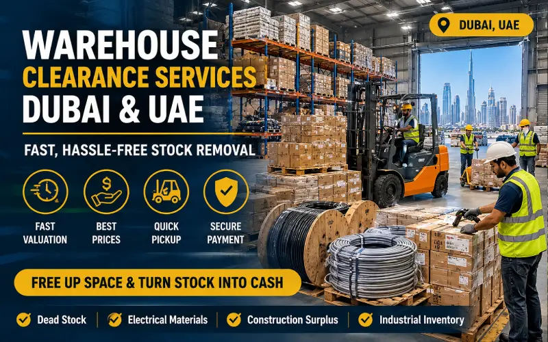 Warehouse Clearance Services in Dubai: Fast, Hassle-Free Stock Removal