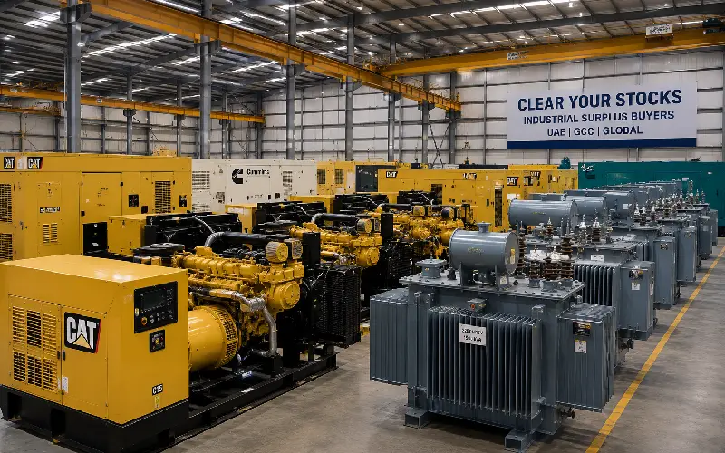 Generator and Transformer Buyers in UAE: Turn Surplus Power Equipment Into Cash