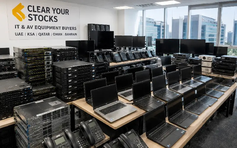 IT and AV Equipment Buyers in UAE: Turn Surplus Technology Into Immediate Cash