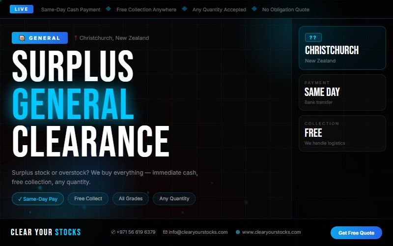 Struggling with Unsold General in Christchurch, New Zealand? Here Is the Fastest Solution
