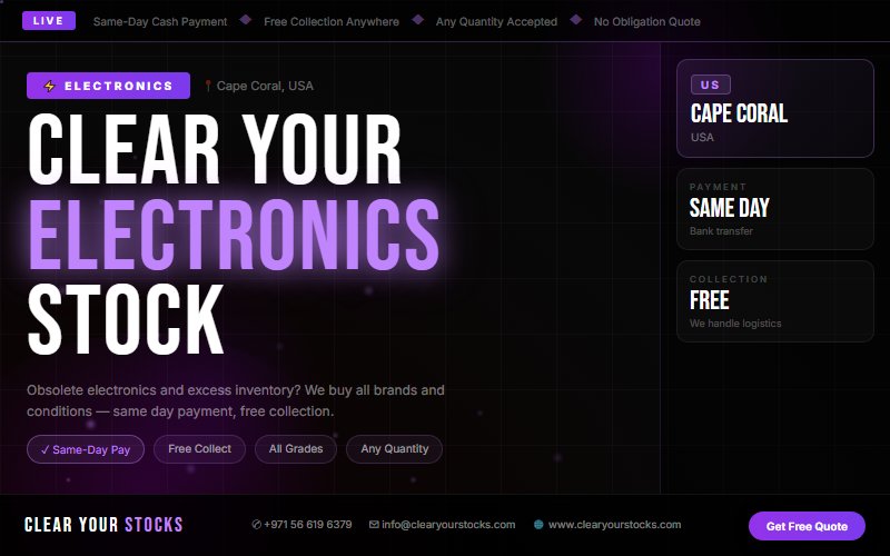 Obsolete Electronics Stock Buyers in USA — Free Collection Near Cape Coral, USA