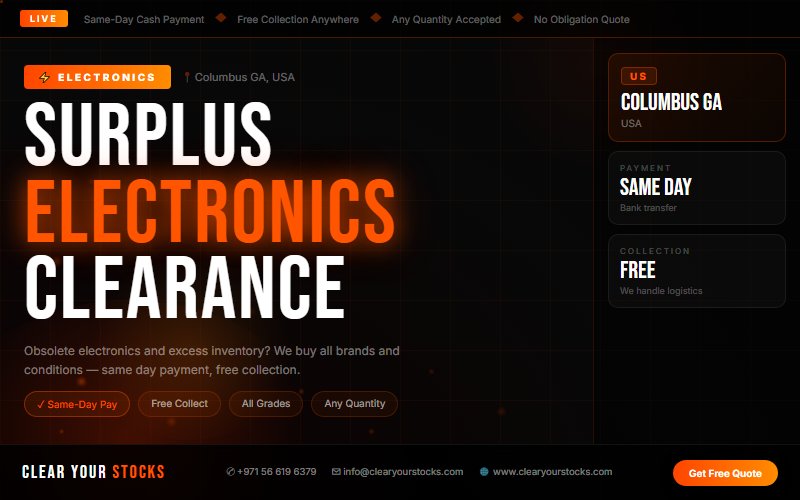 Excess Electronics in Columbus GA, USA? We Buy Any Quantity with Immediate Payment