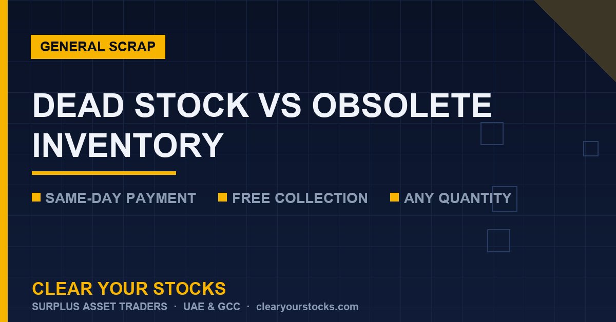 Dead Stock vs Obsolete Inventory: Key Differences and What To Do