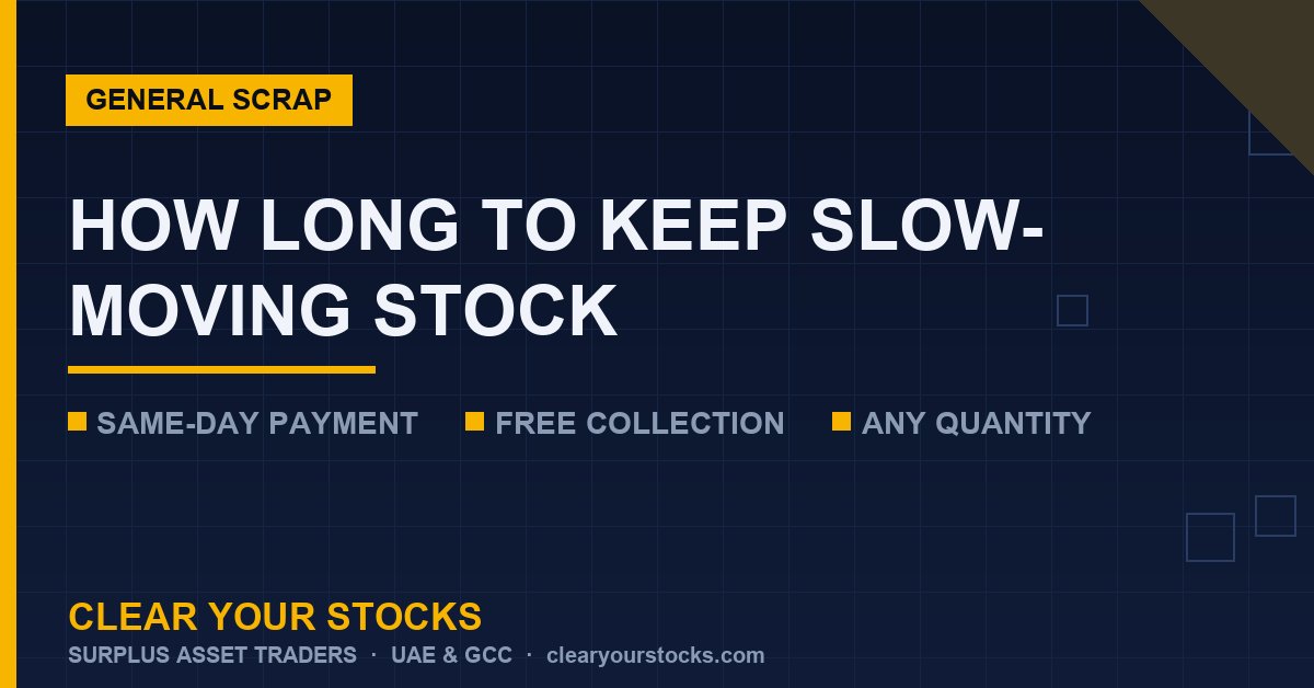 How Long Should You Keep Slow-Moving Inventory?