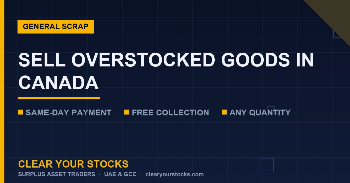Selling Overstocked Goods in Canada: How Clear Your Stocks Can Help