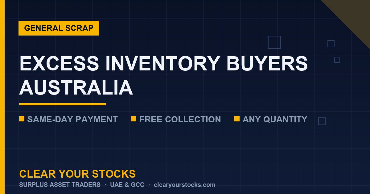 Excess Inventory in Australia: How to Find the Right Buyer