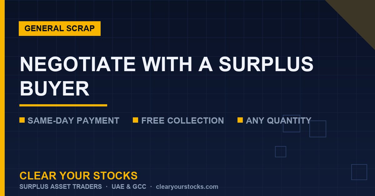 How to Negotiate with a Surplus Stock Buyer: Insider Tips