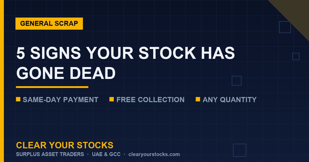 5 Signs Your Inventory Has Become Dead Stock