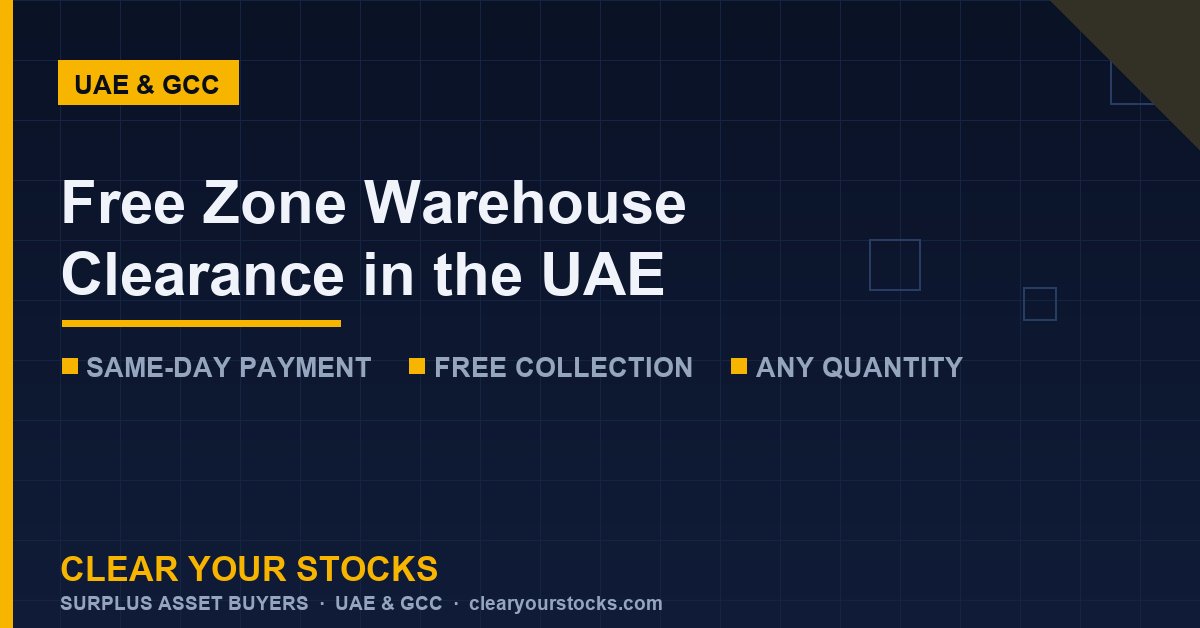 Free Zone Warehouse Clearance in the UAE (JAFZA, DAFZA and Beyond)