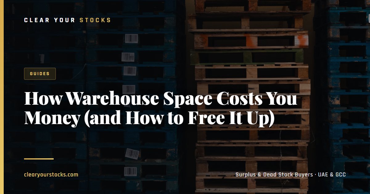 How Warehouse Space Costs You Money (and How to Free It Up)